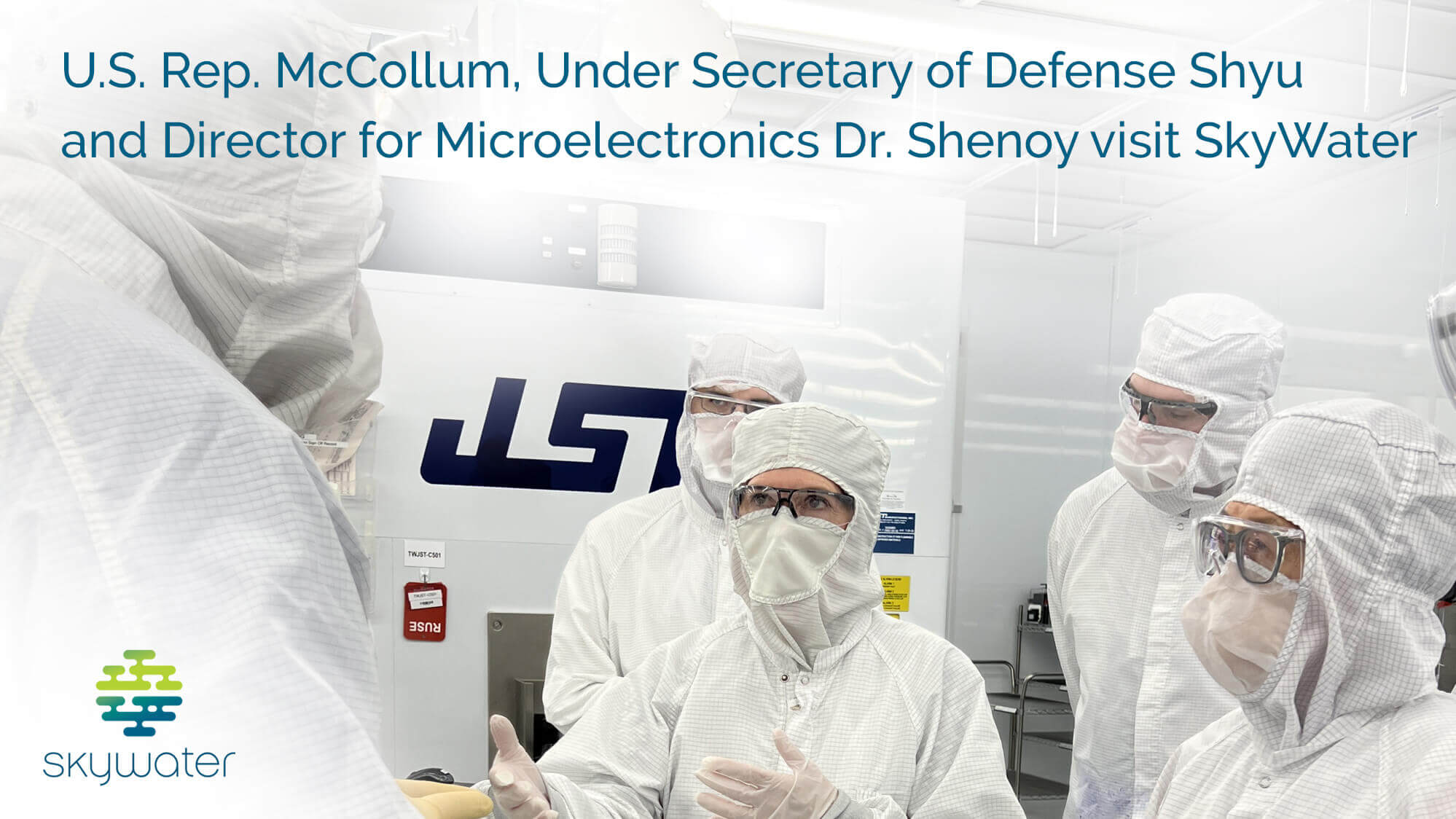 Congresswoman Betty McCollum Visits SkyWater’s Minnesota Facility for a